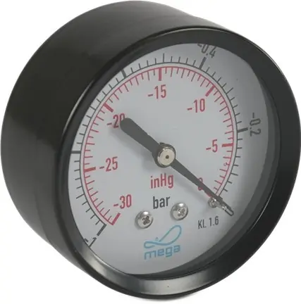 Beperkte Voorraad Manometer 1/4 ACHTER 0-6 Bar